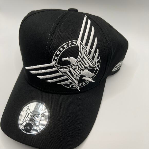 Tapout Hat Bud Light Black White Baseball Hat Cap Small Medium UFC MMA NWT - Picture 2 of 5